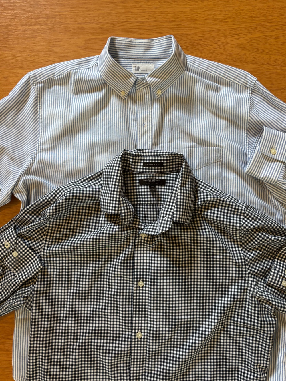 Lot 2 Mens Dress Shirts The Gap and Banana Republic